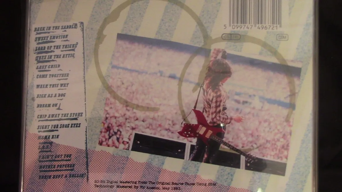 Aerosmith - Live Bootleg CD - Image 2