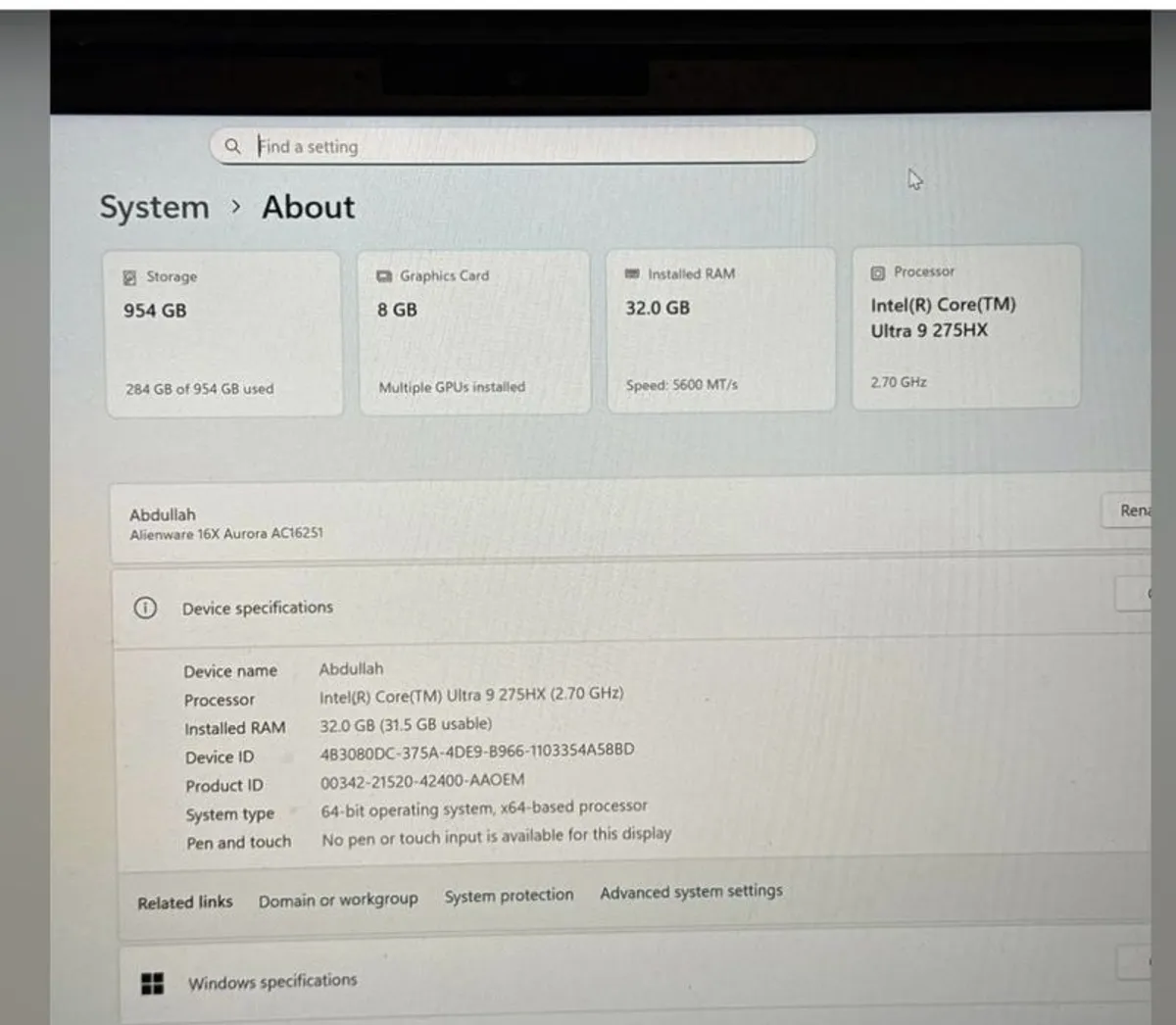 Laptop Gaming with mouse keyboard - Image 2