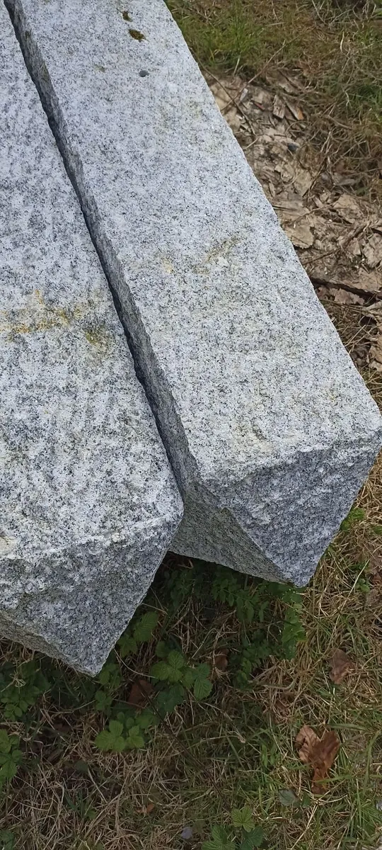Pair of Granite Gate Posts - Image 2