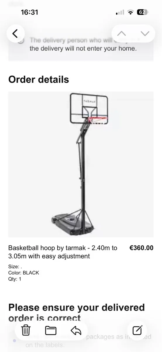Basketball hoop - Image 1