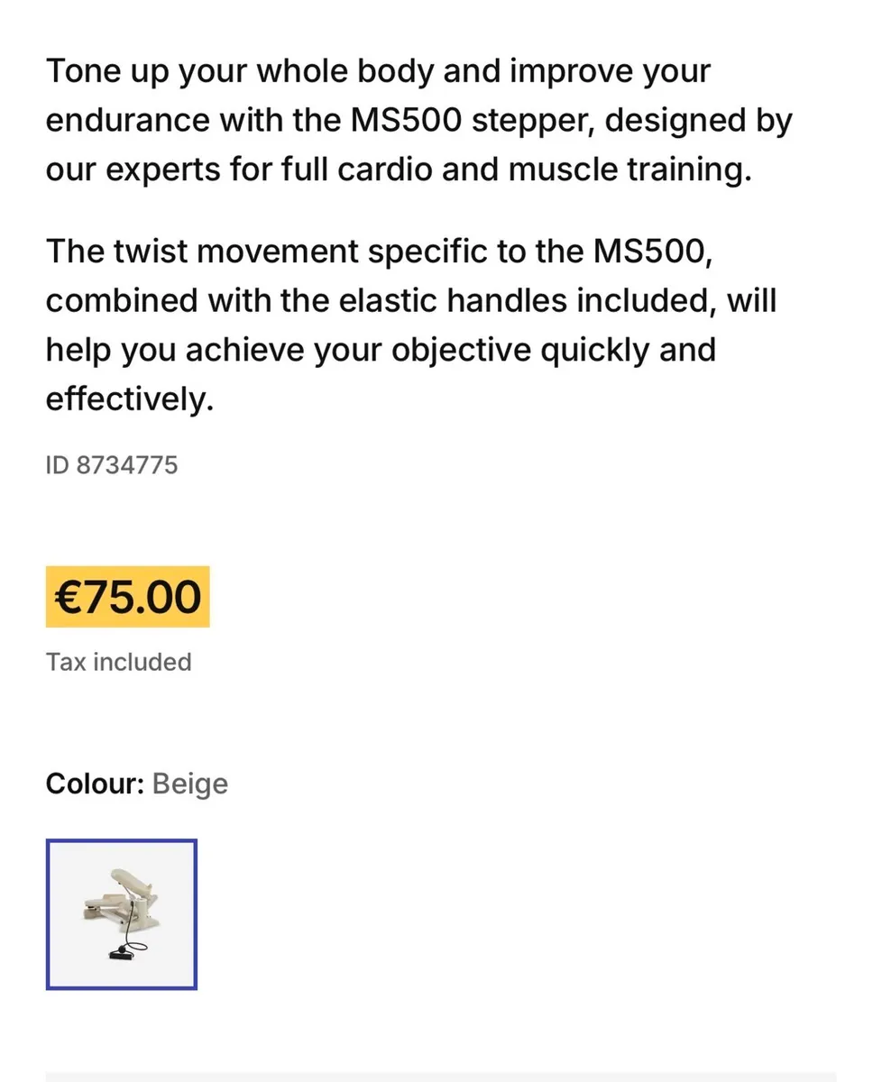 Domyos mini stepper - Image 3