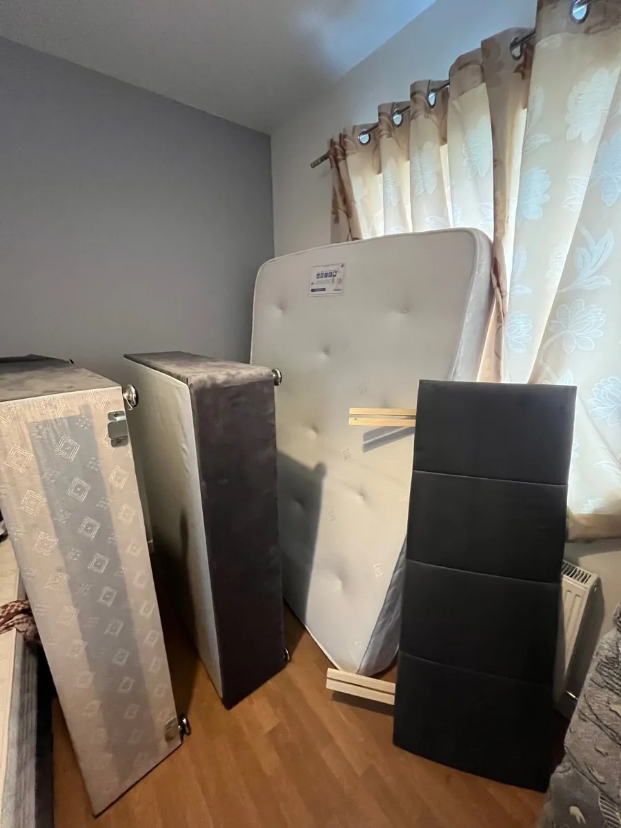 Double bed frame and mattress  x2 - Image 3