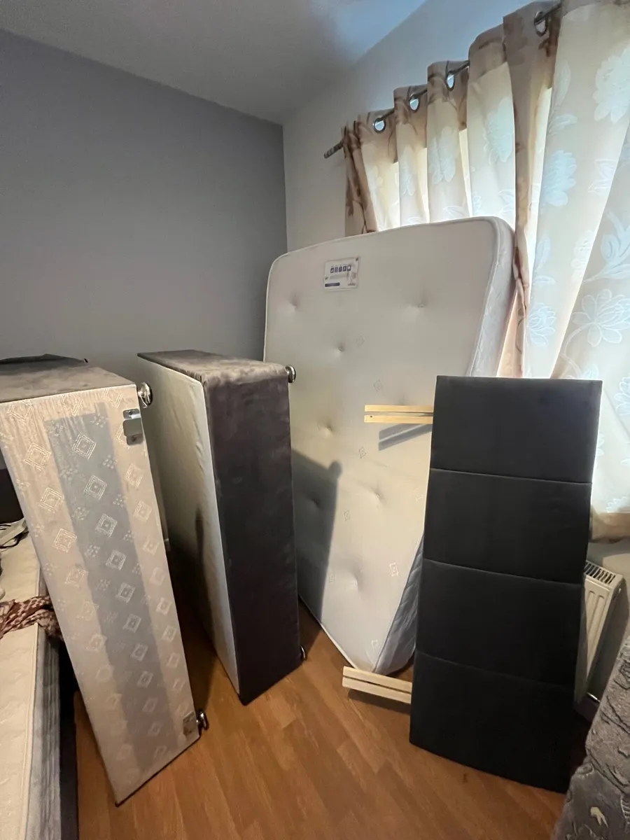 Double bed frame and mattress  x2 - Image 4
