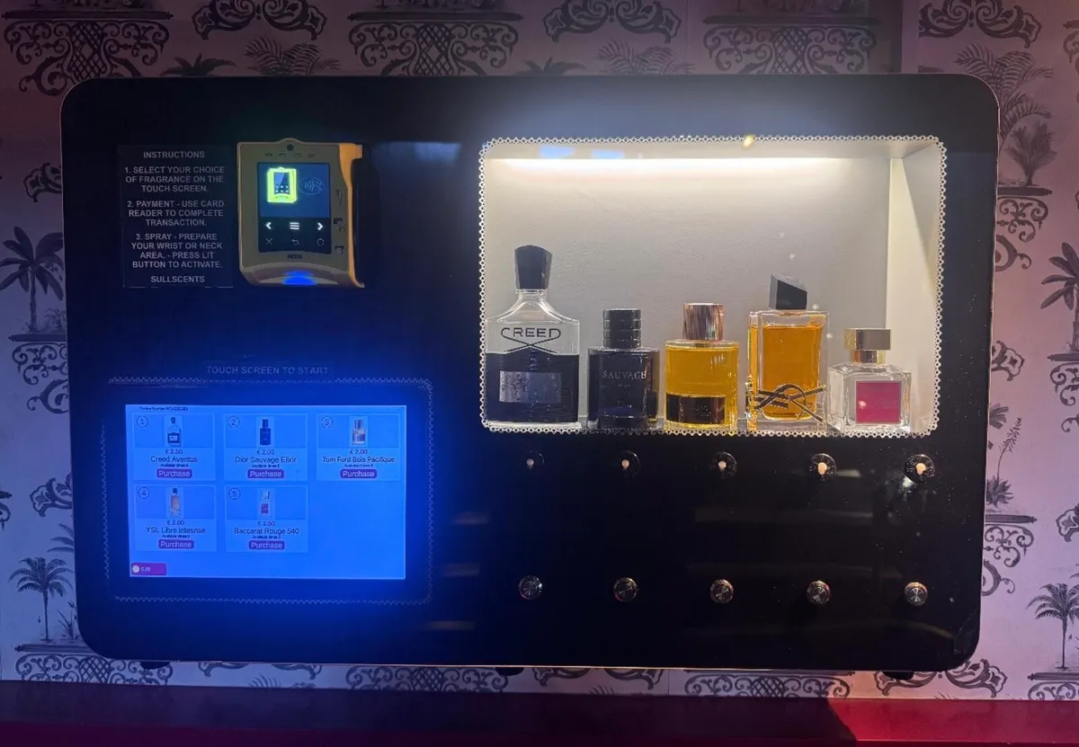 Fragrance vending machine business