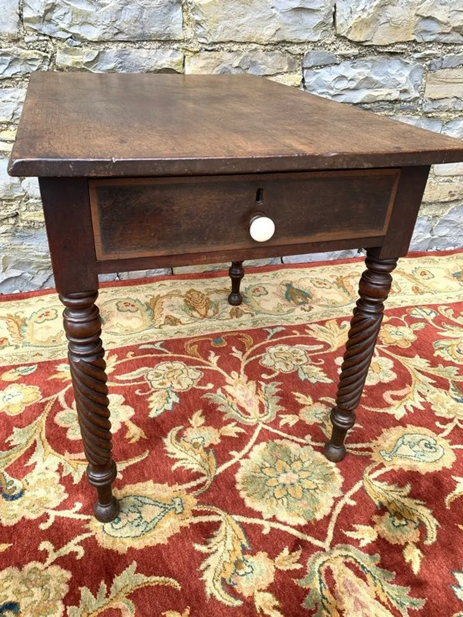 Early Victorian Mahogany Side Table. - Image 3