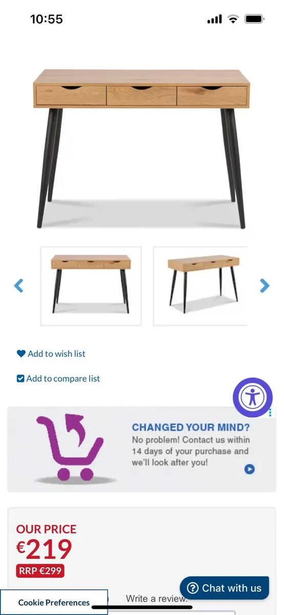 Work desk and chair - Image 4