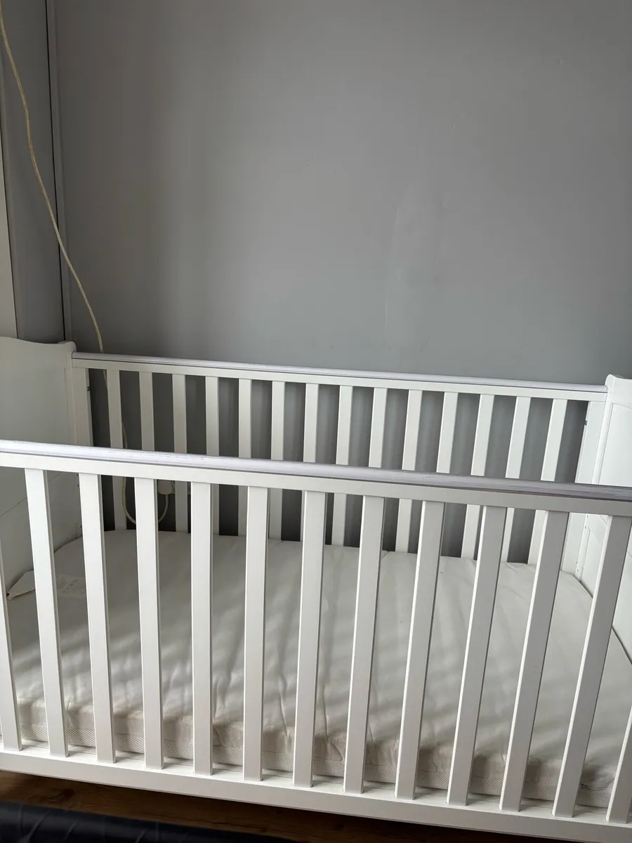 Babylo Ella Cot bed white - Image 4