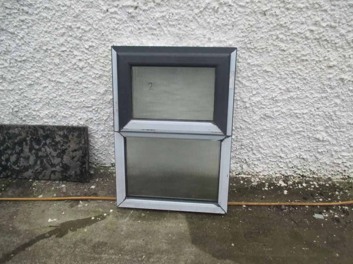 NEW Grey upvc windows
