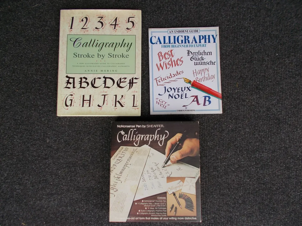 Calligraphy by Sheaffer Box Set & Books - Image 1