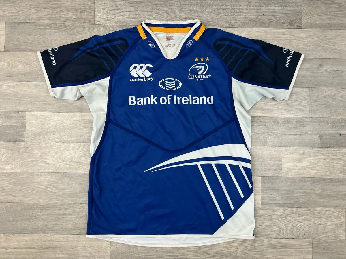 Vintage 2011 Canterbury Leinster Rugby Jersey  L - Image 1