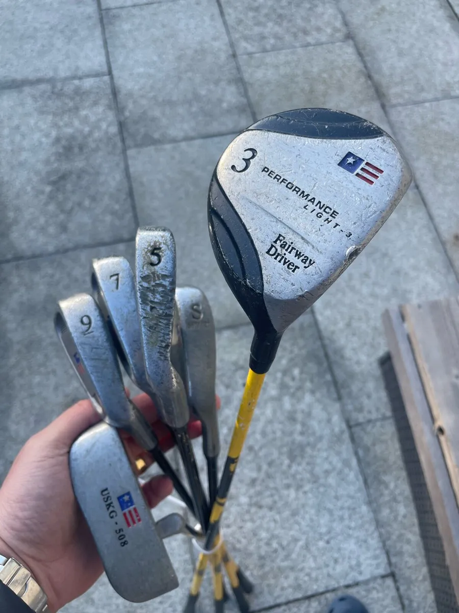 US Kids 63 inch Junior Golf Clubs - Image 1