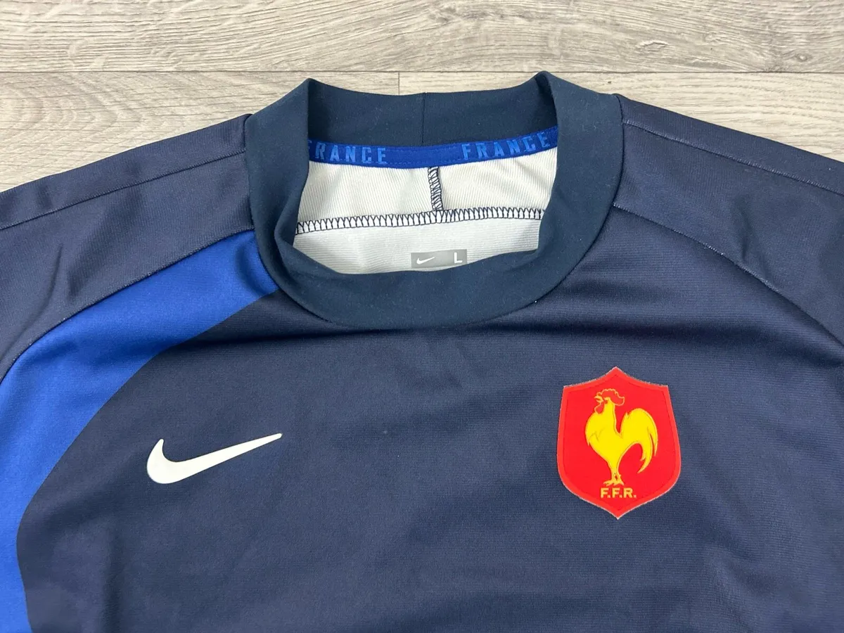 Vintage 2007 Nike France Rugby Jersey Men L - Image 3