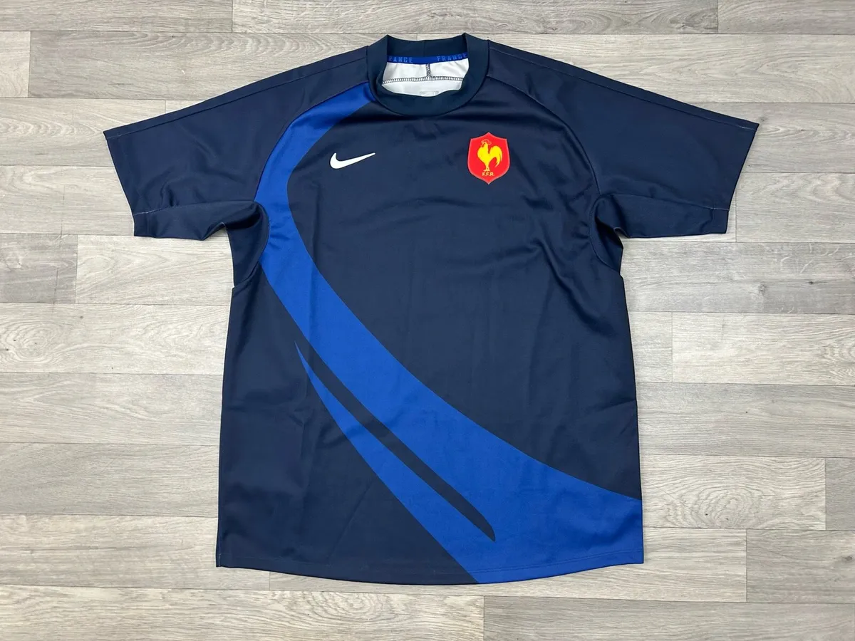 Vintage 2007 Nike France Rugby Jersey Men L - Image 1
