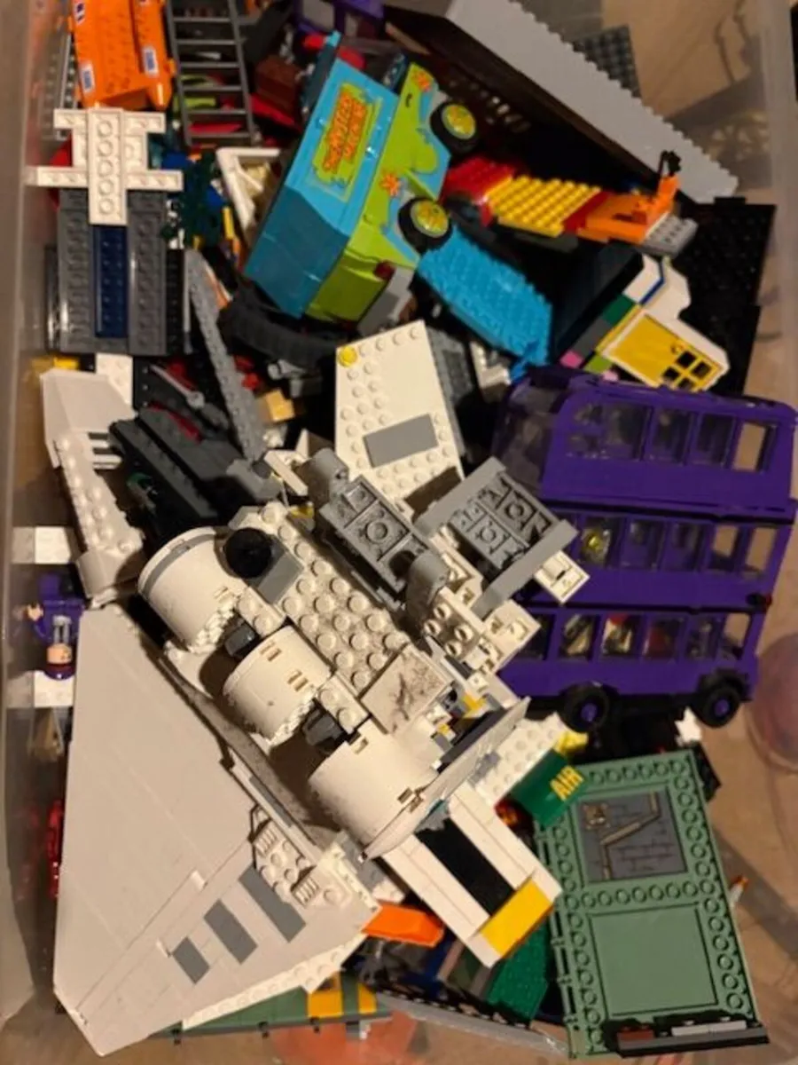 Large box of lego