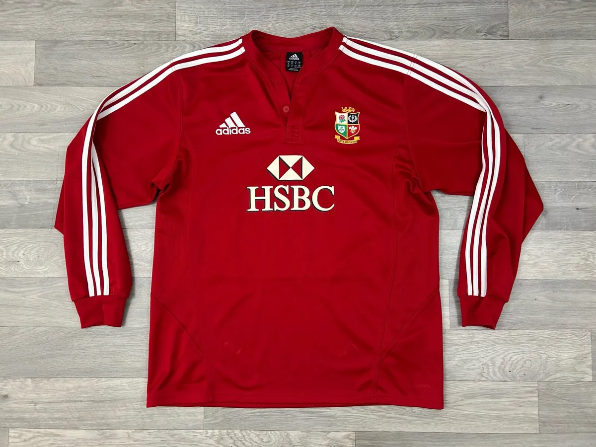 Vintage 2009 Adidas British & Irish Lions Jersey - Image 1