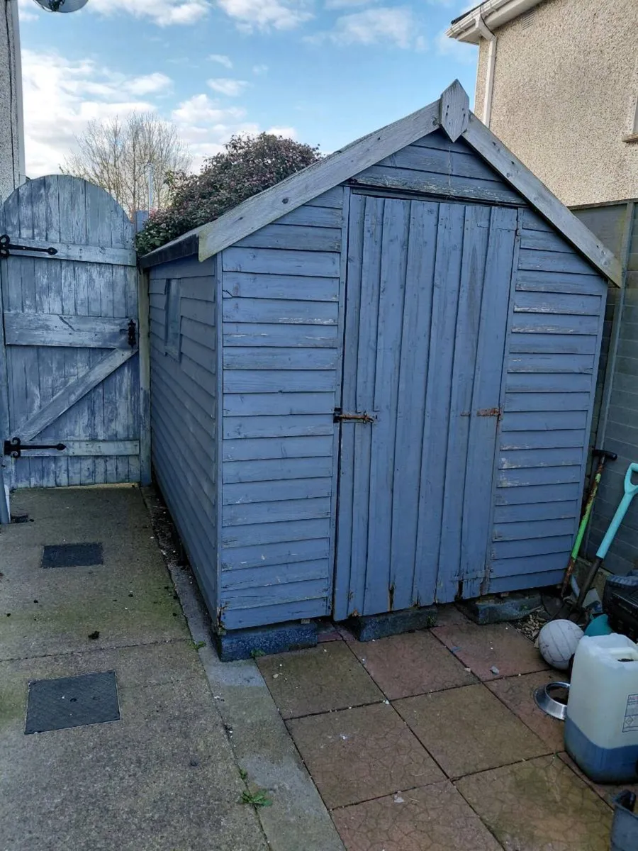 Garden shed 6ft x 8ft - Image 1