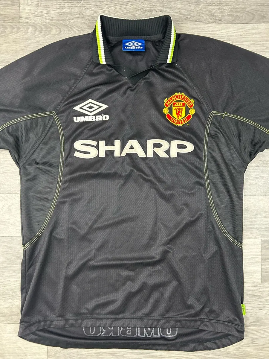 Vintage 1998 Umbro Manchester United Third Jersey - Image 2