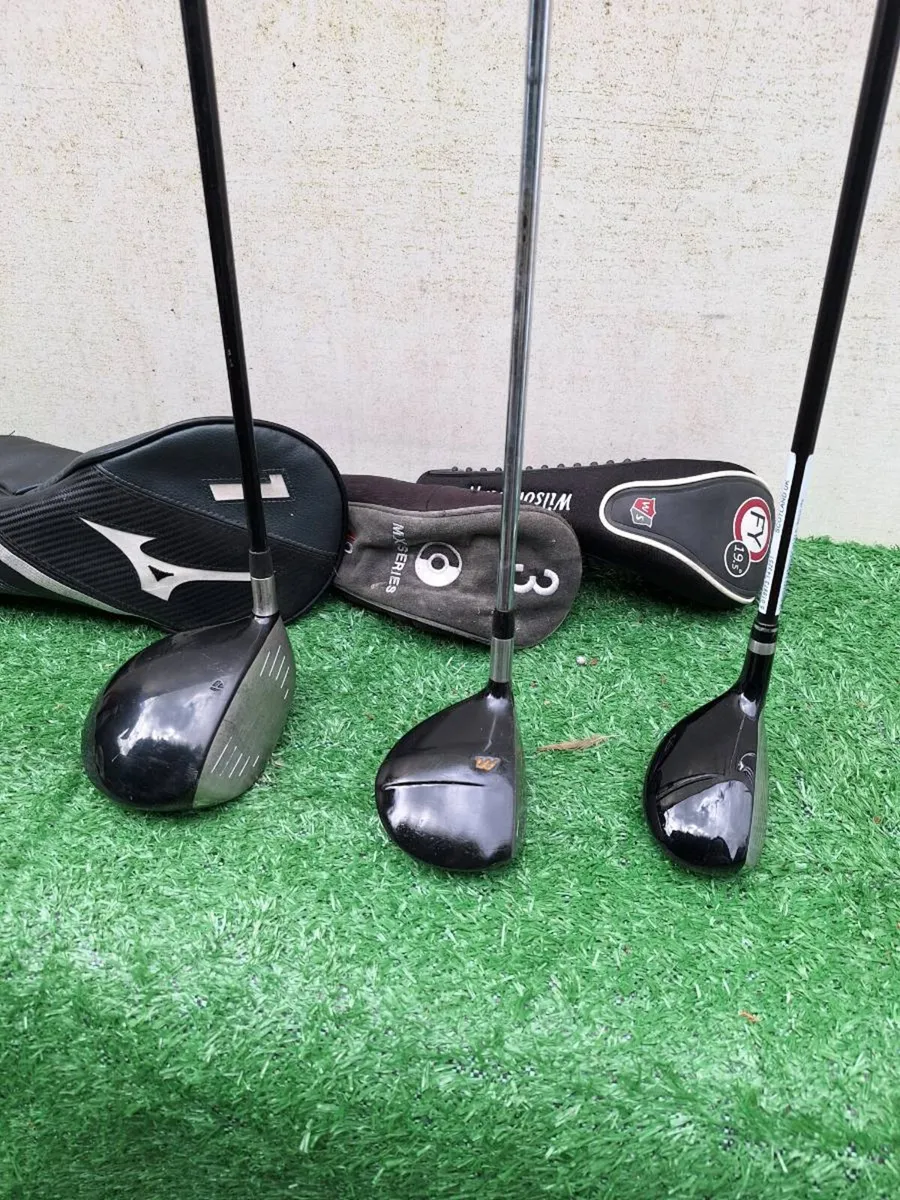 Golf clubs, full set and bag - Image 2