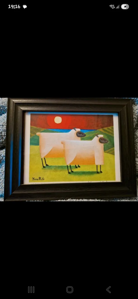 Graham Knuttel 'Two Sheep' limited edition! - Image 4
