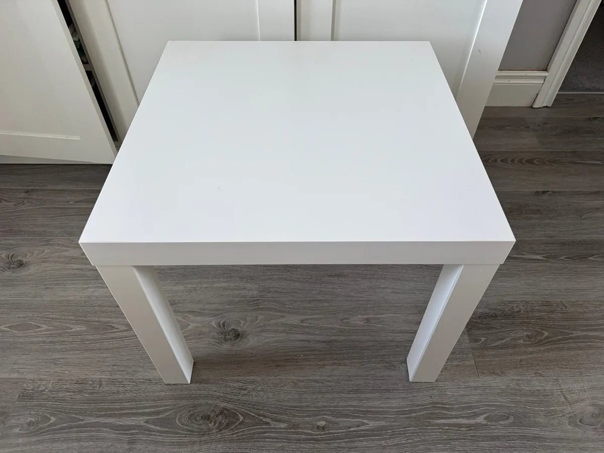 IKEA Lack, side table white, 55x55cm - Image 1