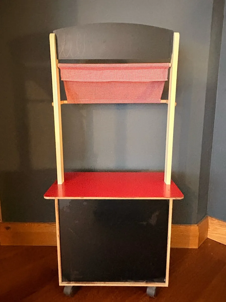 Kids wooden cafe/ shop/ market stall - Image 4