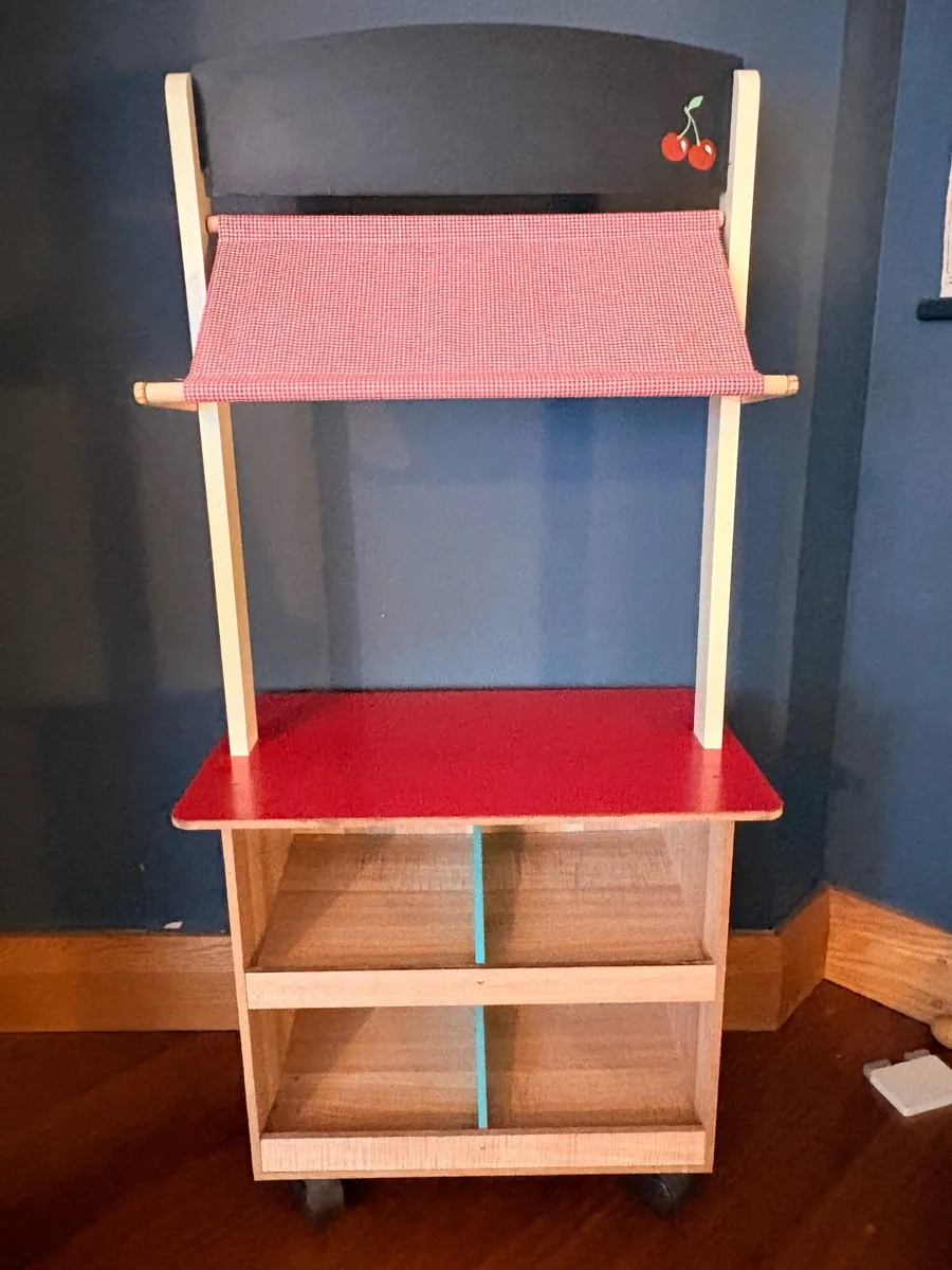 Kids wooden cafe/ shop/ market stall - Image 3