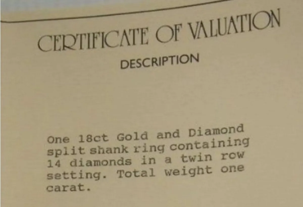 Vintage 18ct Gold & Diamond Ring - Image 4