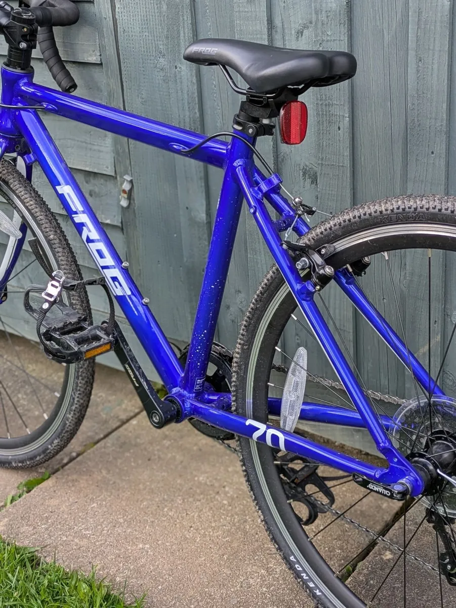 Kids Road Bike - Frog 70 Electric Blue - Image 4