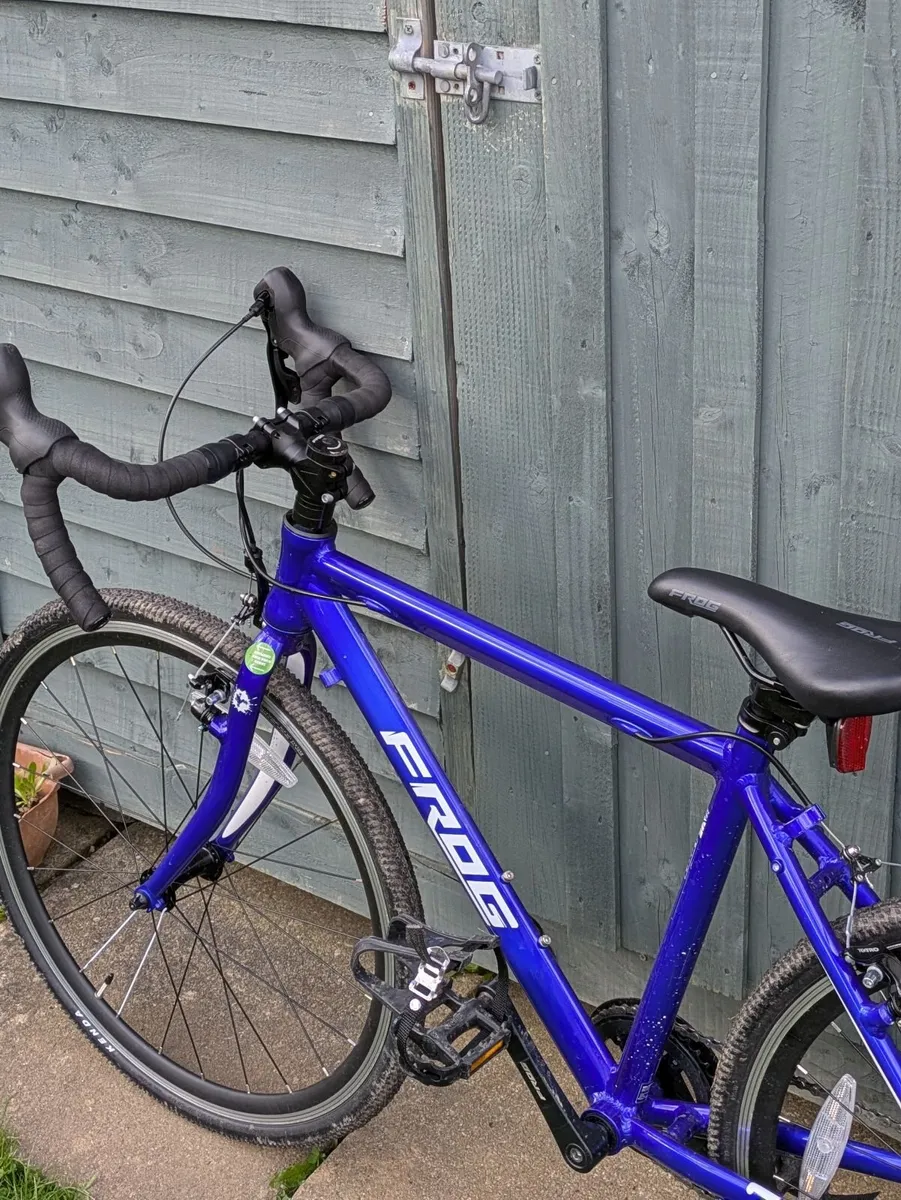 Kids Road Bike - Frog 70 Electric Blue - Image 2