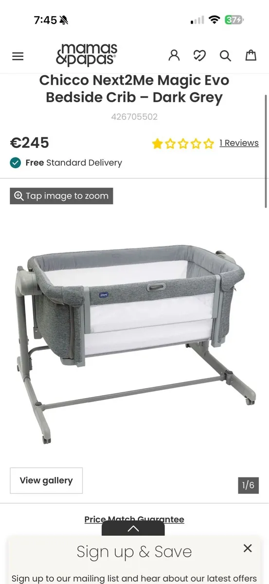 Chicco next to me Magic Evo