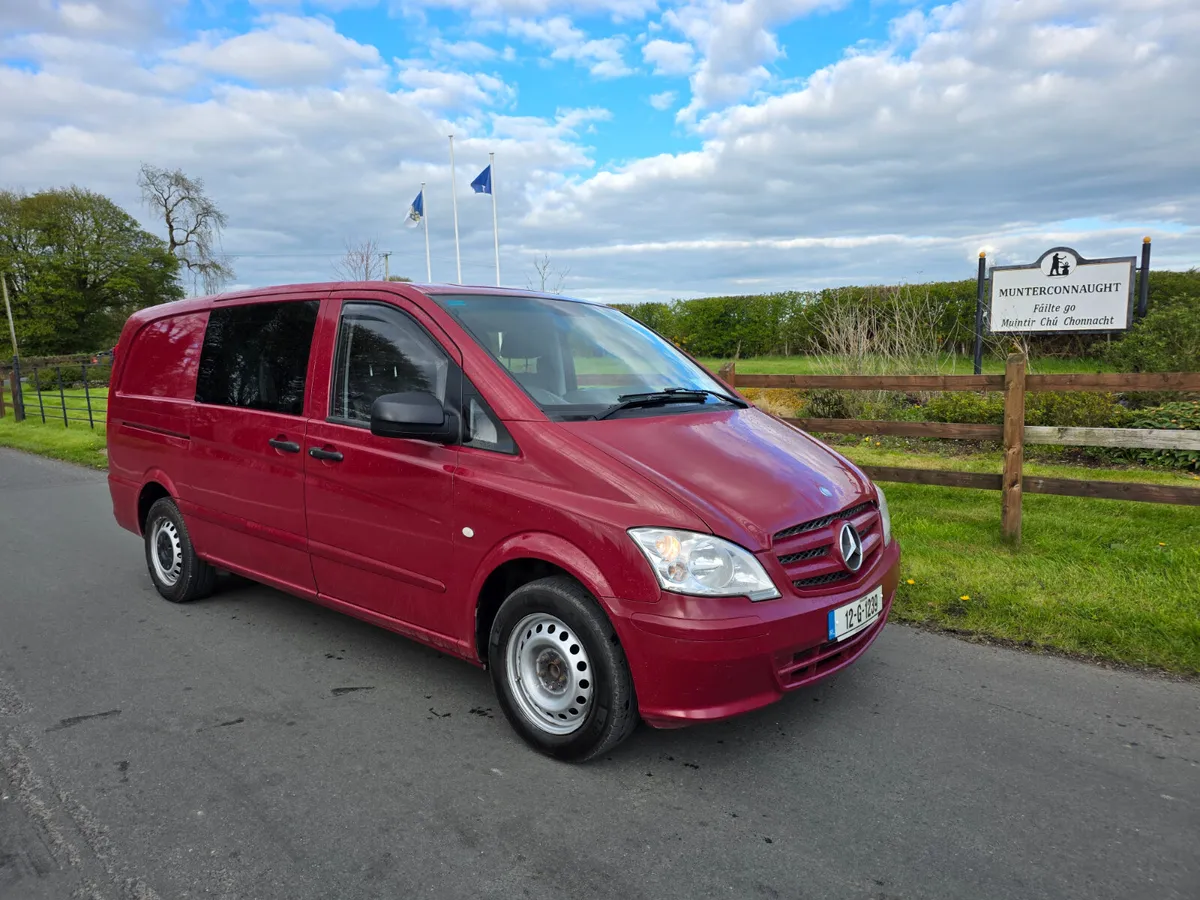 Mercedes-Benz Vito 113 CDI Crew Cab 6 Seater - Image 1