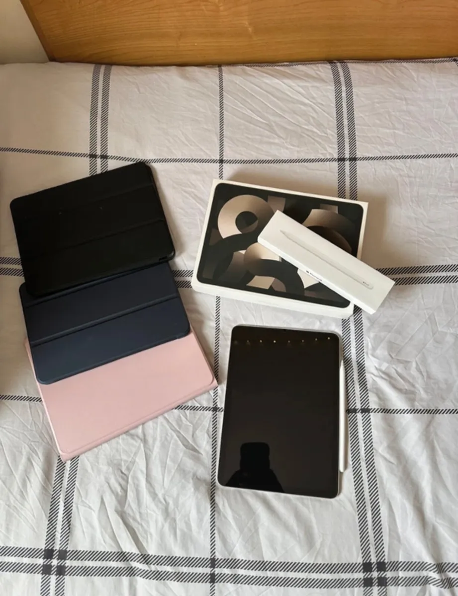 Apple iPad air 256gb with Apple Pencil 2nd gene - Image 1