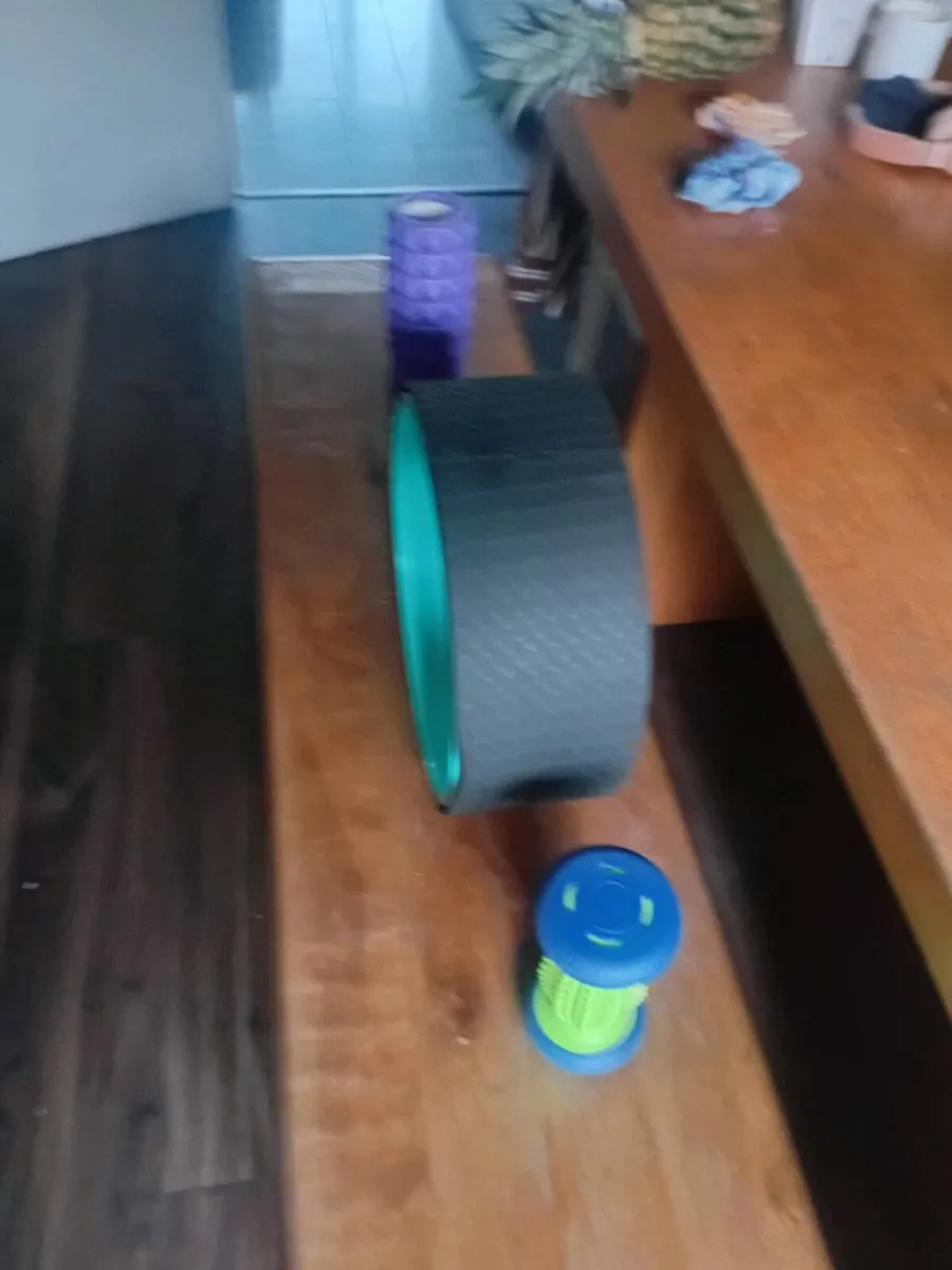 Yoga Wheel and 2 small rollers - Image 2