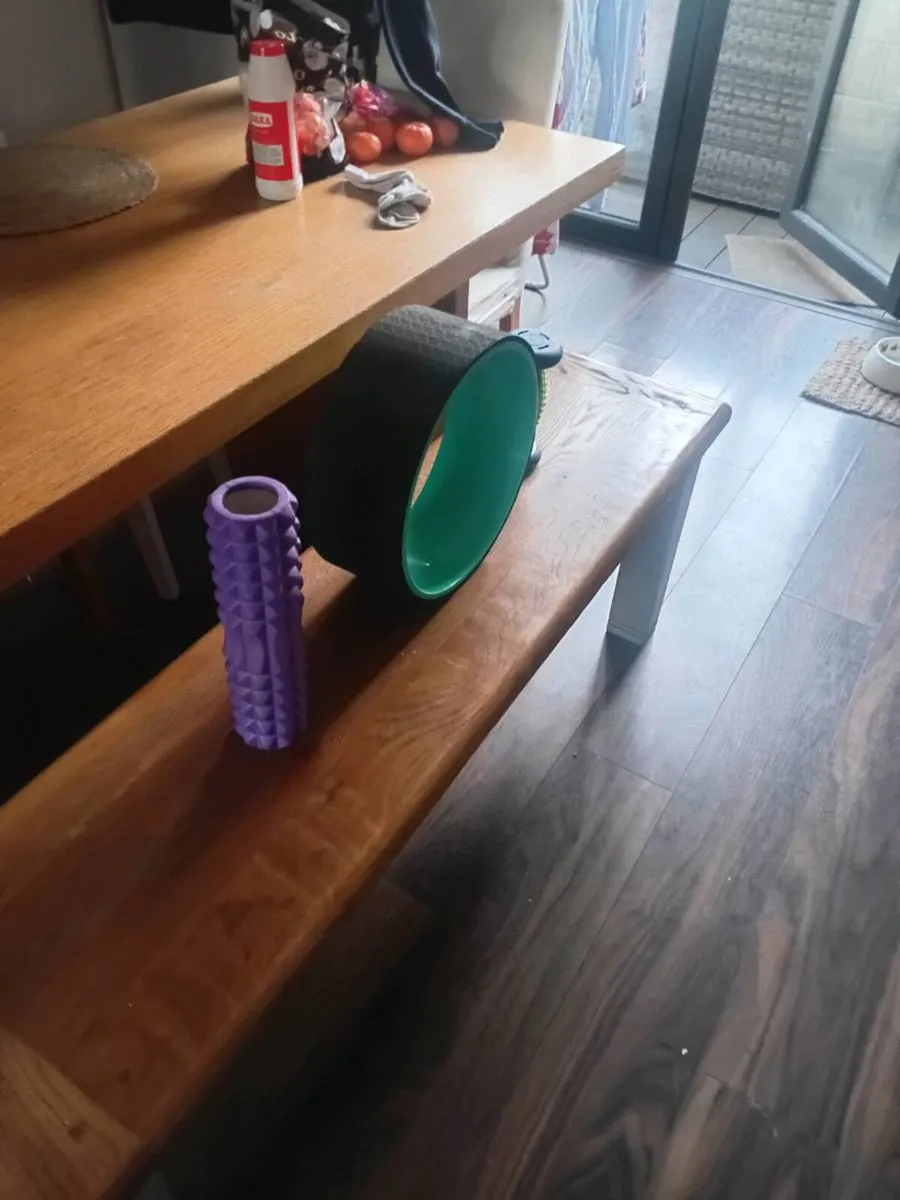 Yoga Wheel and 2 small rollers - Image 3