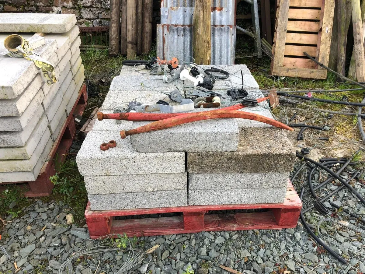 Flat wall caps to suit 9inch wall - Image 3