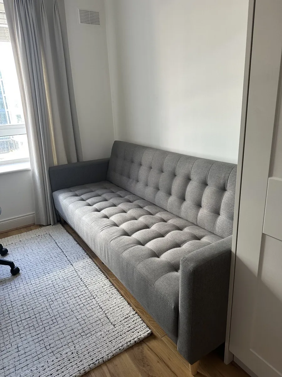 Grey Sofa Bed – Excellent Condition | Dublin - Image 1