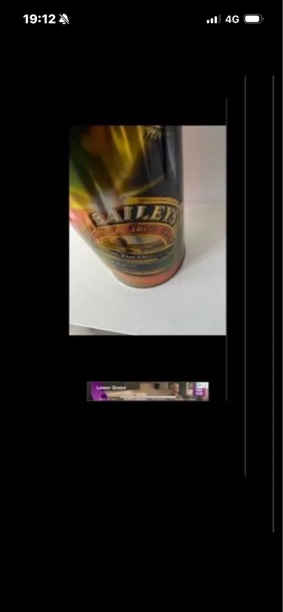 Vintage Baileys Metal Box - Image 2