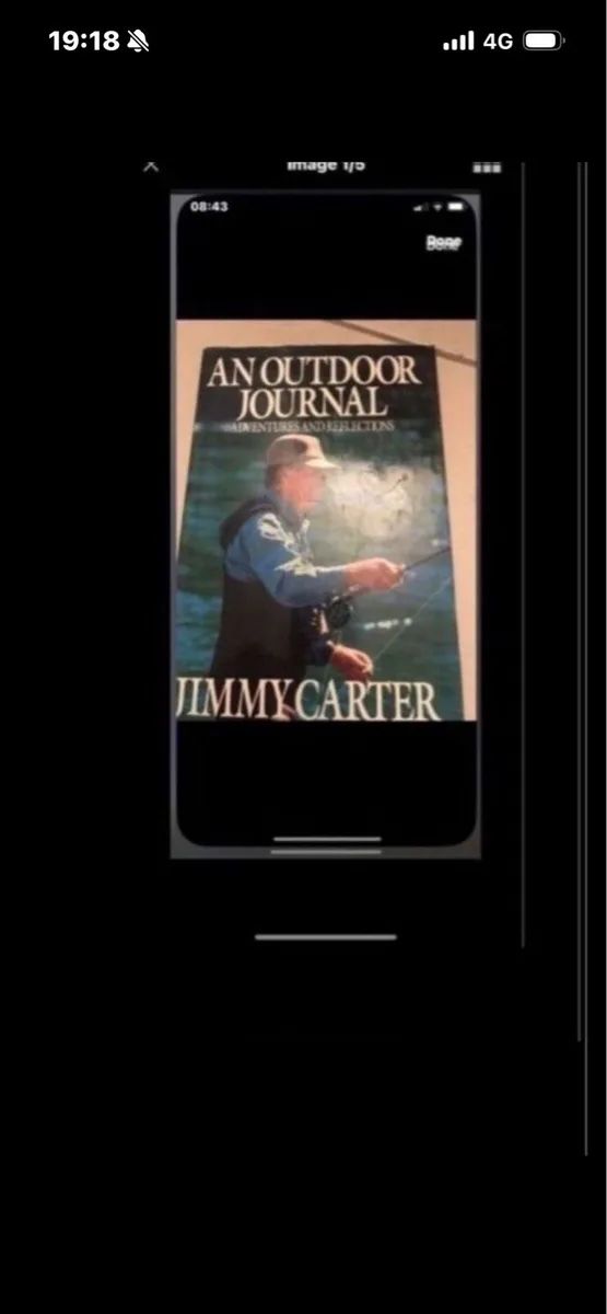 Autographed Jimmy Carter Book - Image 1