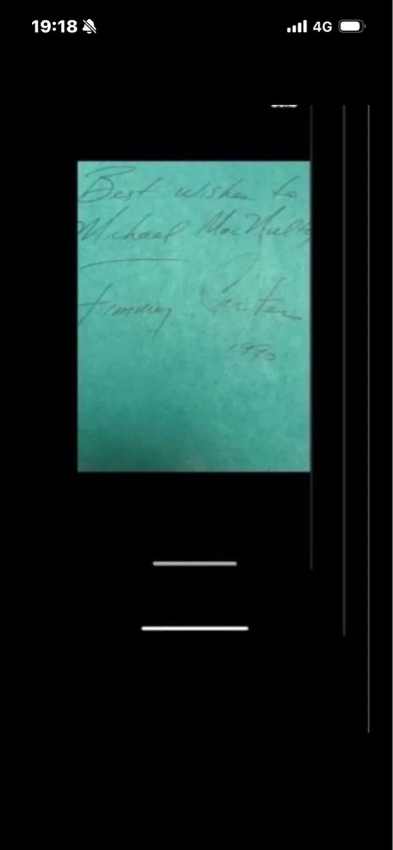 Autographed Jimmy Carter Book - Image 2