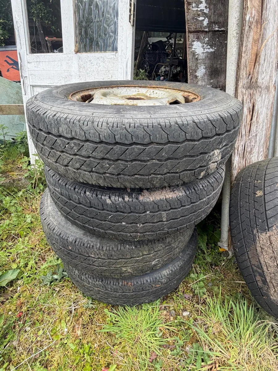 Ford Transit Van Tyres – 205/75 R16C – Good Tread - Image 1