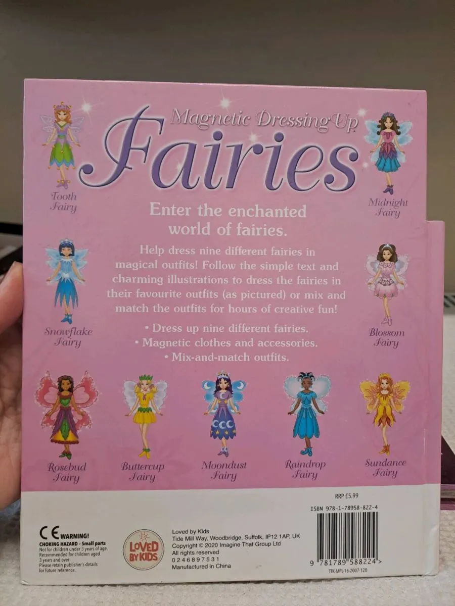 Magnetic Dressing Up Books – Fairies & Princesses - Image 4
