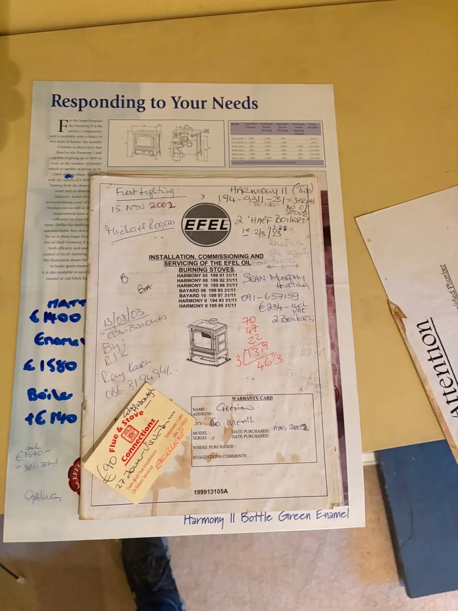 Oil fired stove / boiler - Image 4