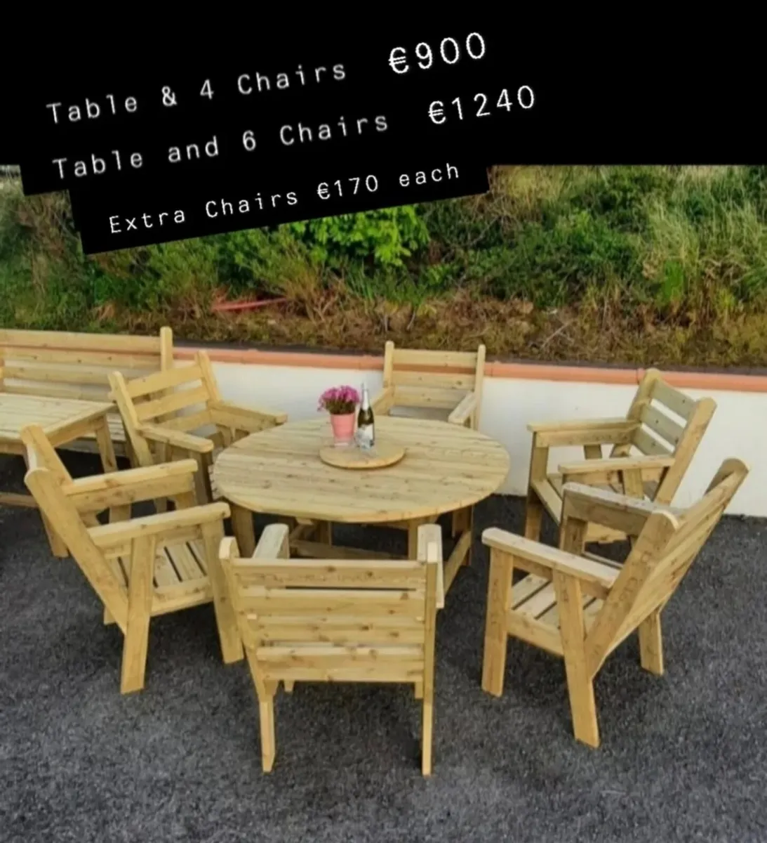 Brand New 5ft Picnic Table - Image 4