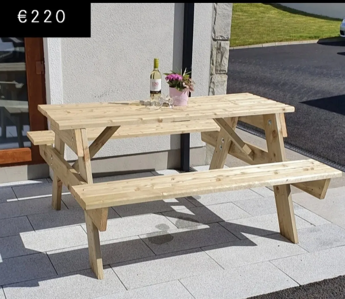 Brand New 5ft Picnic Table - Image 1