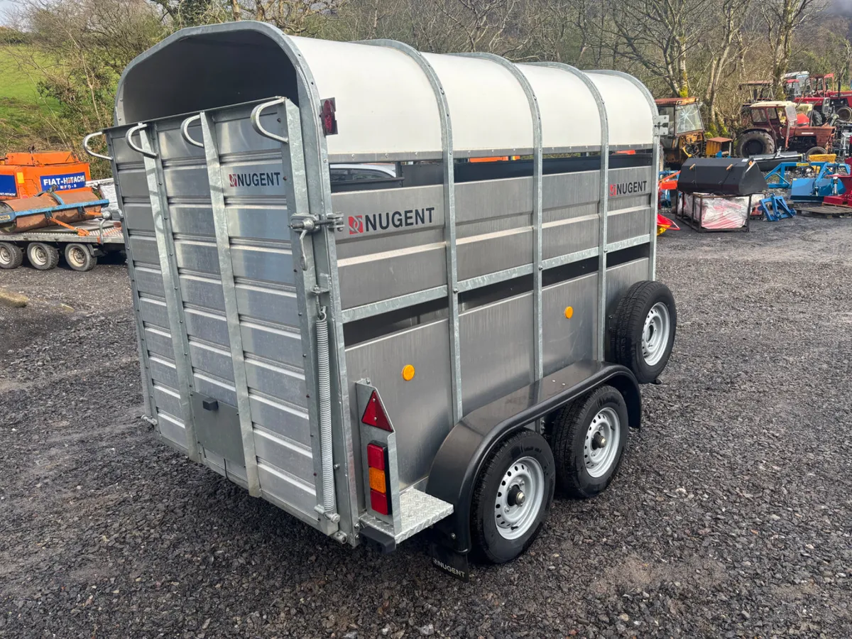 New Nugent 8X5 Livestock Trailer - Image 4