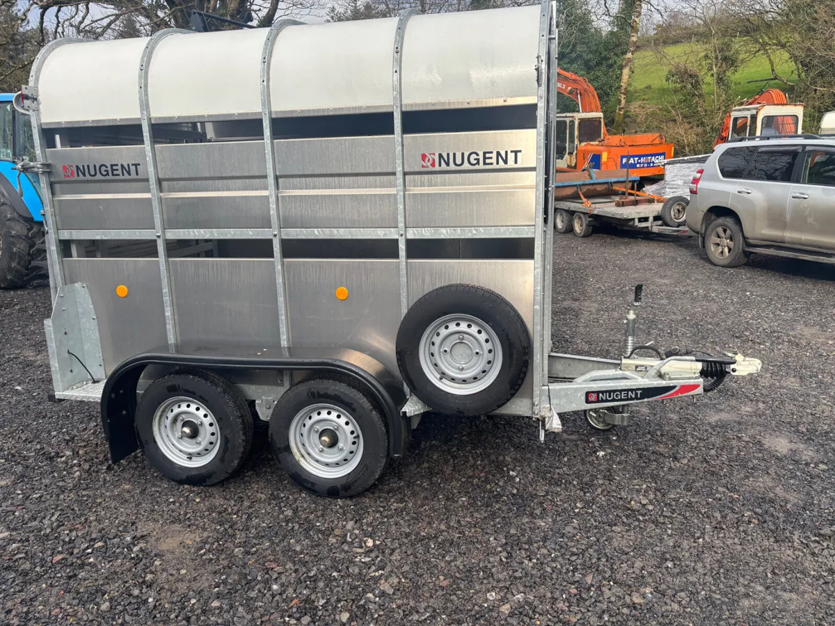 New Nugent 8X5 Livestock Trailer - Image 2