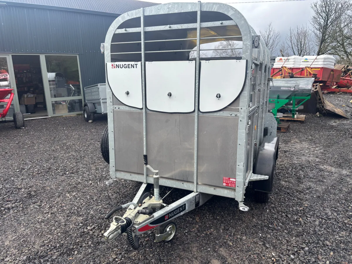 New Nugent 8X5 Livestock Trailer - Image 3