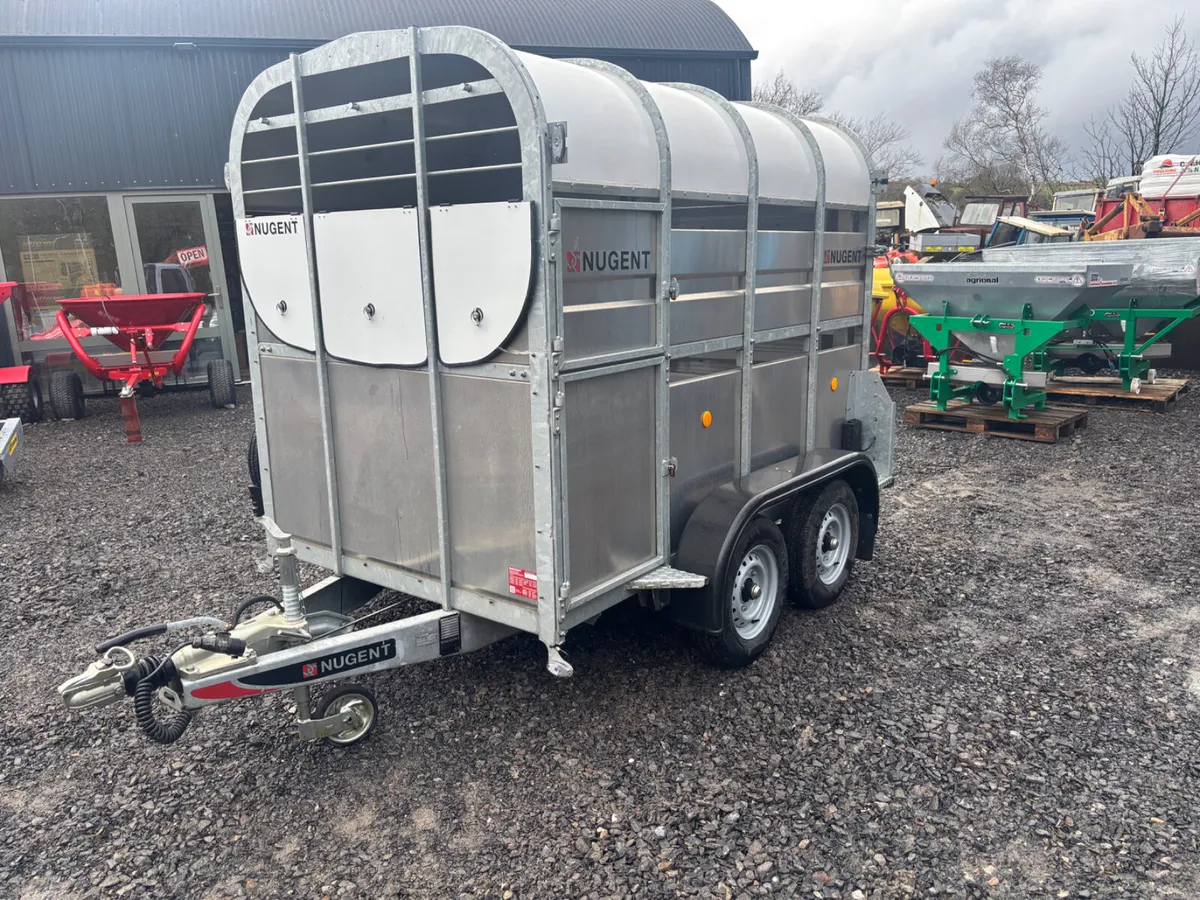 New Nugent 8X5 Livestock Trailer - Image 1
