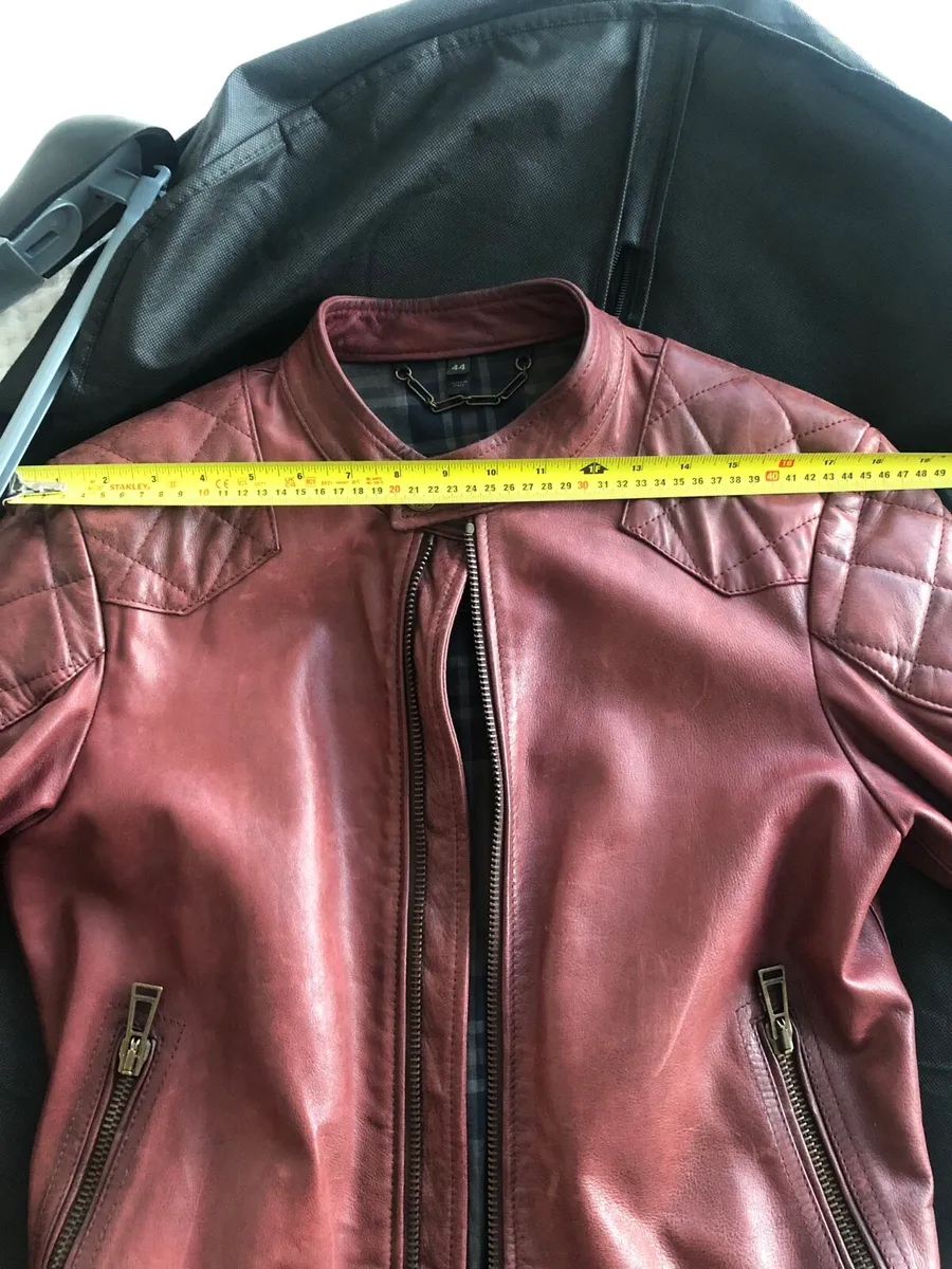 Belstaff leather cafe racer leather jacket - Image 3