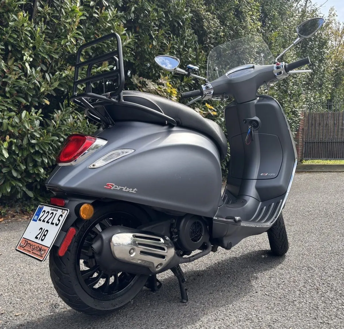 2022 Vespa Sprint 125 — 14,110 km, Serviced - Image 3